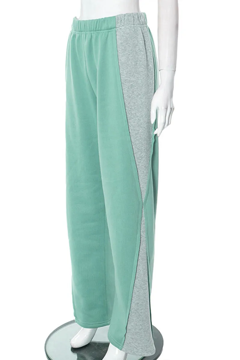 PH0390 Fleece Two Tone Sweatpants