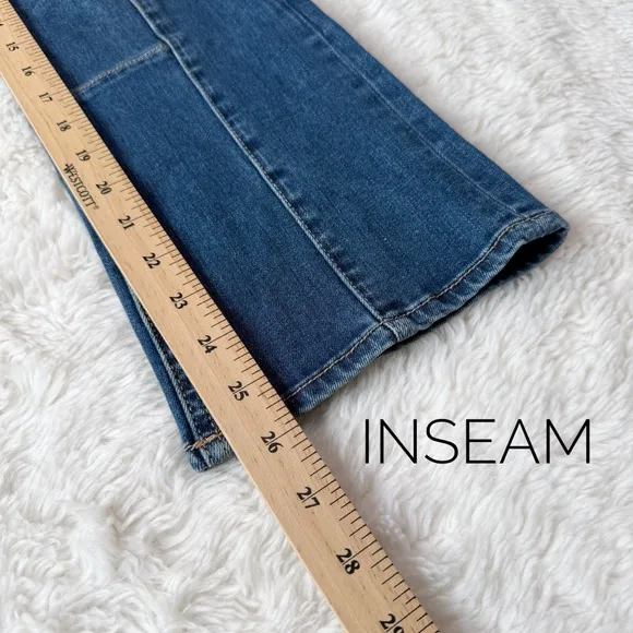 Pilcro and the Letterpress Anthropologie Utility High-Rise Cropped Bootcut Jeans