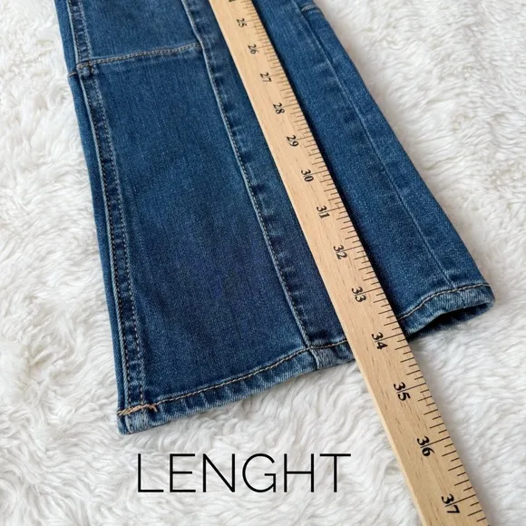 Pilcro and the Letterpress Anthropologie Utility High-Rise Cropped Bootcut Jeans