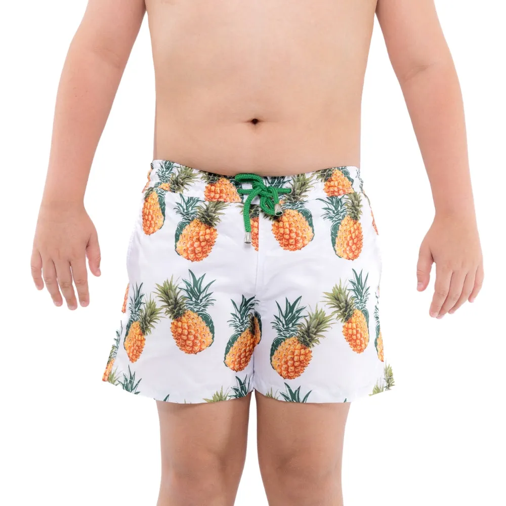Pineapple Boys Board Shorts