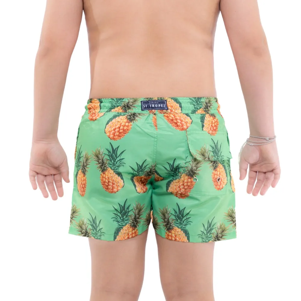 Pineapple Boys Board Shorts