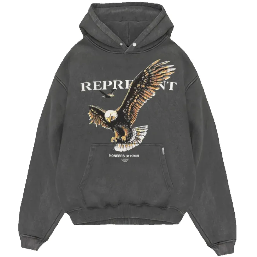 Pioneers Of Power Hoodie - Vintage Grey