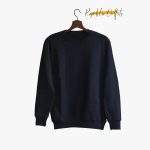 Plain Black Sweatshirt