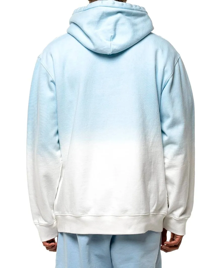Plain Hoodie Dip Dye Baby Blue