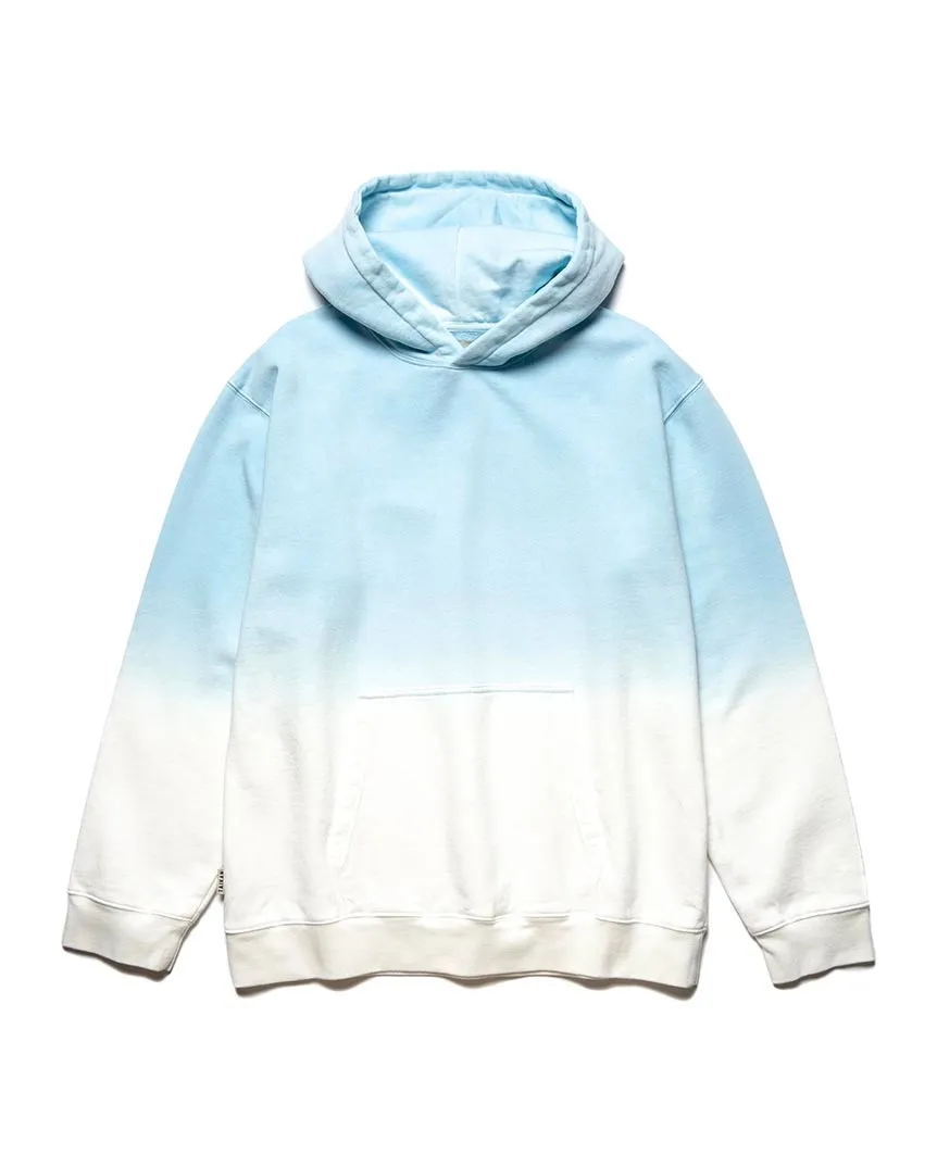 Plain Hoodie Dip Dye Baby Blue