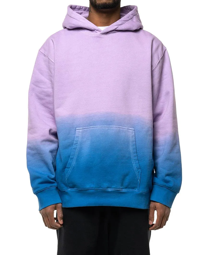 Plain Hoodie Dip Dye Purple