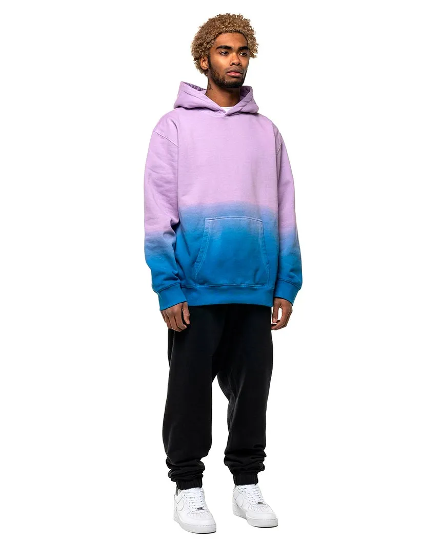 Plain Hoodie Dip Dye Purple