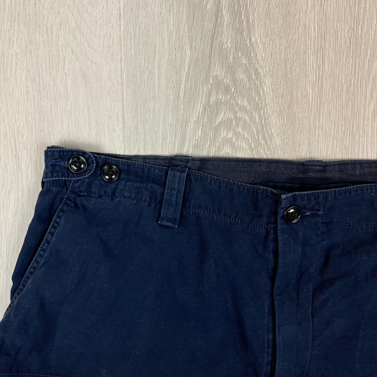 Polo Ralph Lauren Mens Classic Fit Navy Blue Cargo Shorts Size 40 Approx
