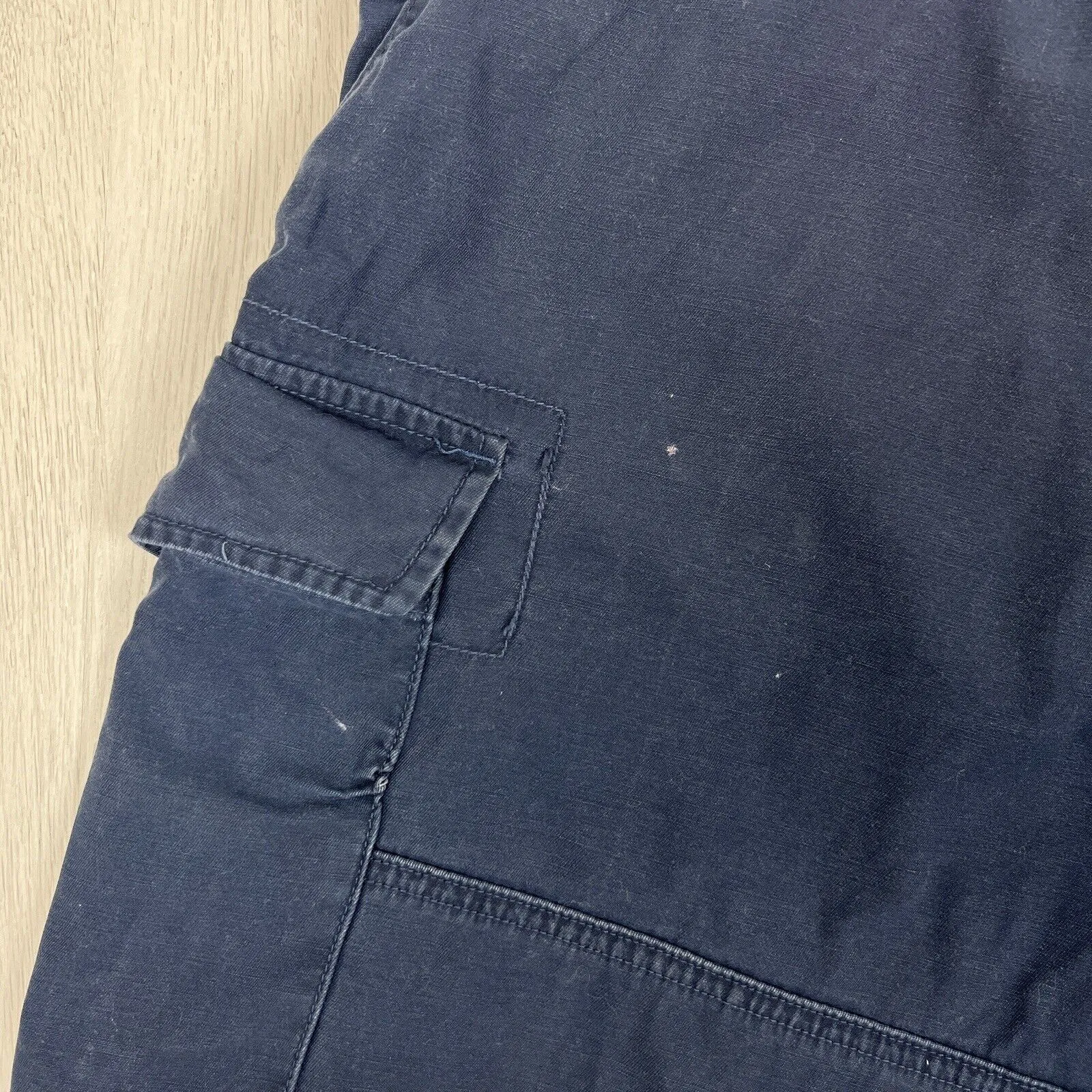 Polo Ralph Lauren Mens Classic Fit Navy Blue Cargo Shorts Size 40 Approx