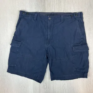 Polo Ralph Lauren Mens Classic Fit Navy Blue Cargo Shorts Size 40 Approx