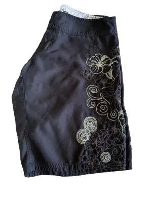 Powder Room Black Board Shorts