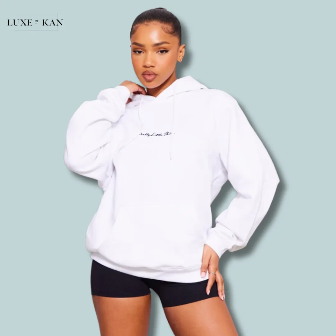 PRETTYLITTLETHING Oversized Sweat Basic Hoodie