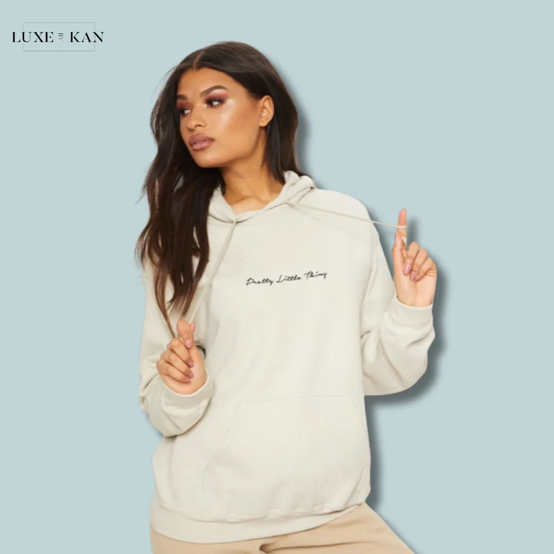 PRETTYLITTLETHING Oversized Sweat Basic Hoodie