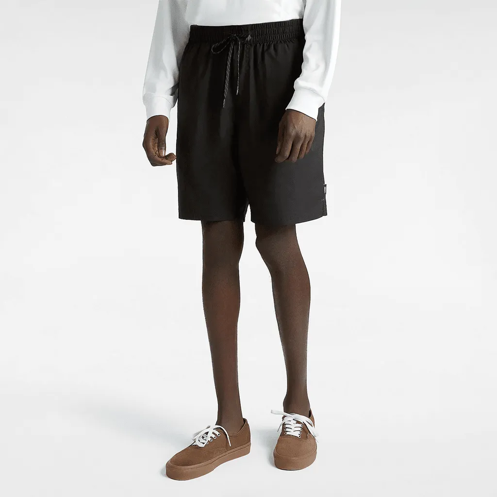 Primary solid elastic boardshort - Black