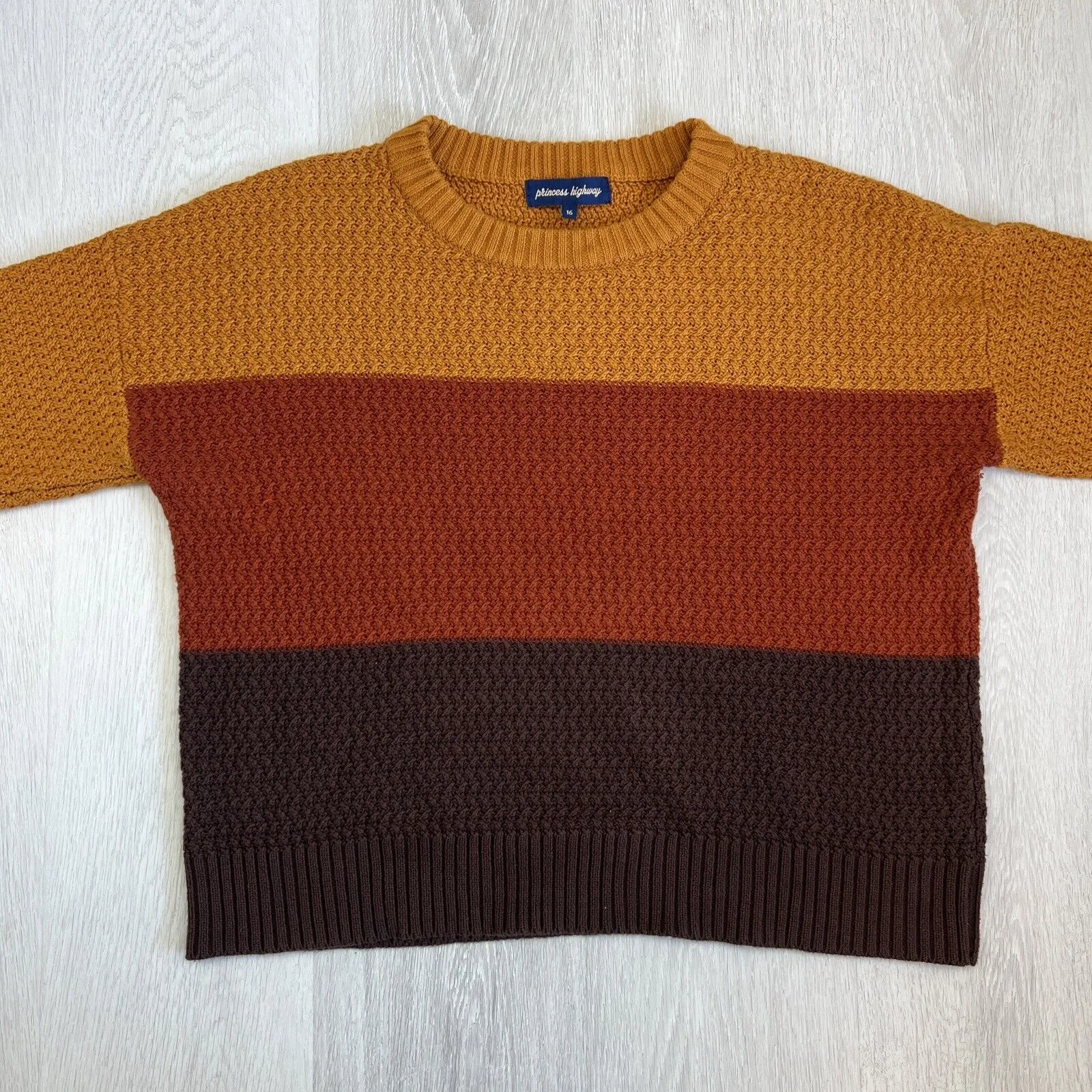 Princess Highway Womens Knit Pullover Jumper Size 16