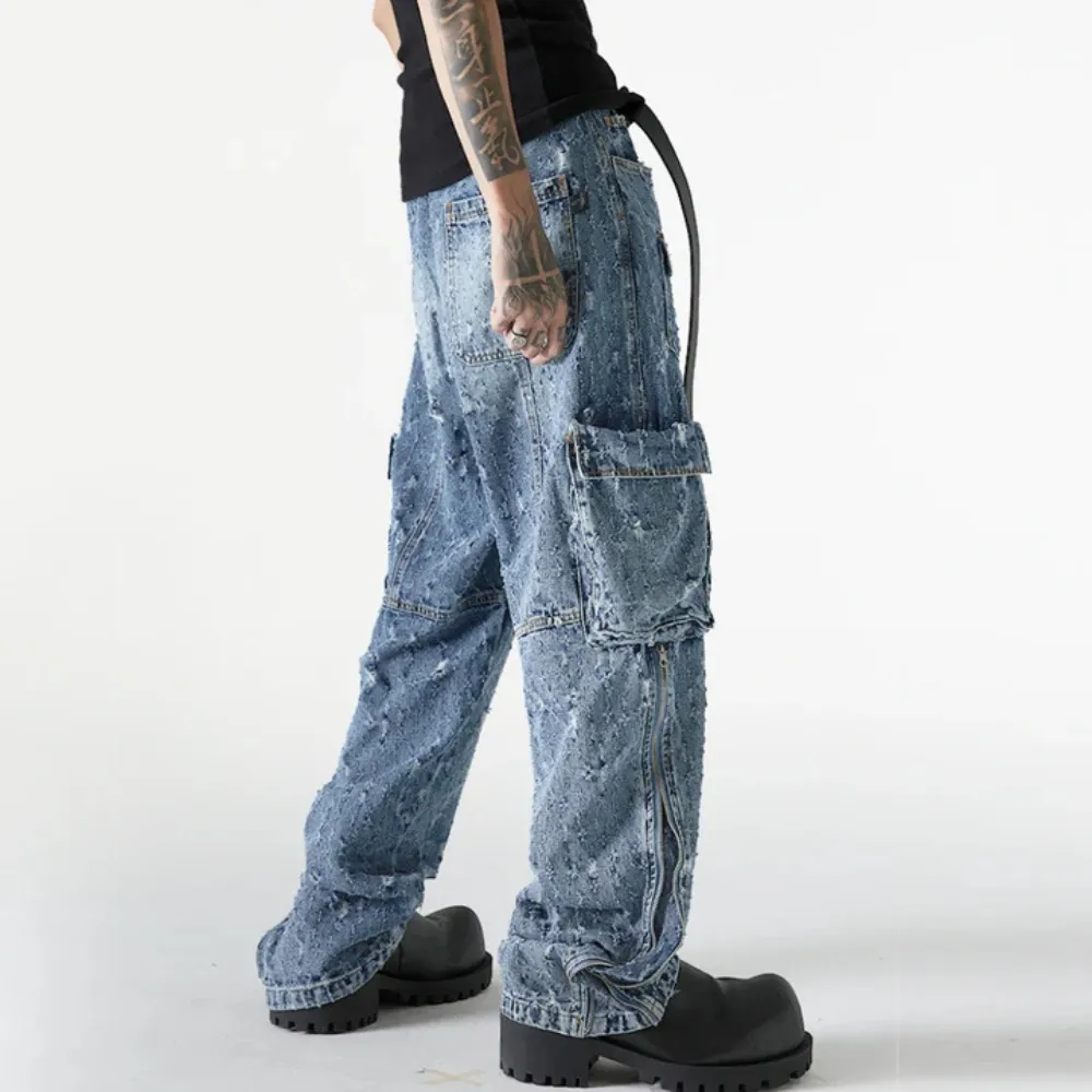 "High street Ripped Distressed" Jeans