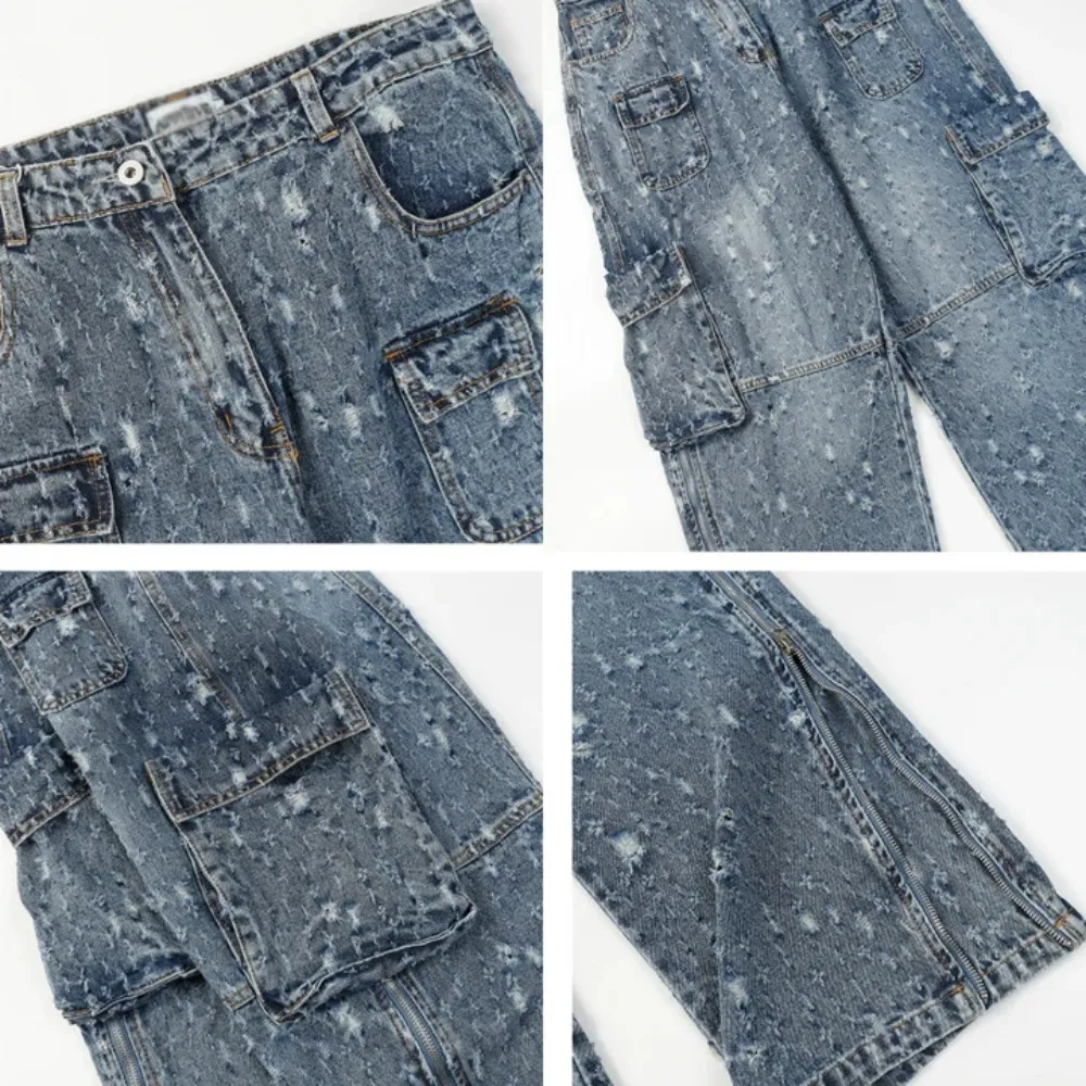 "High street Ripped Distressed" Jeans