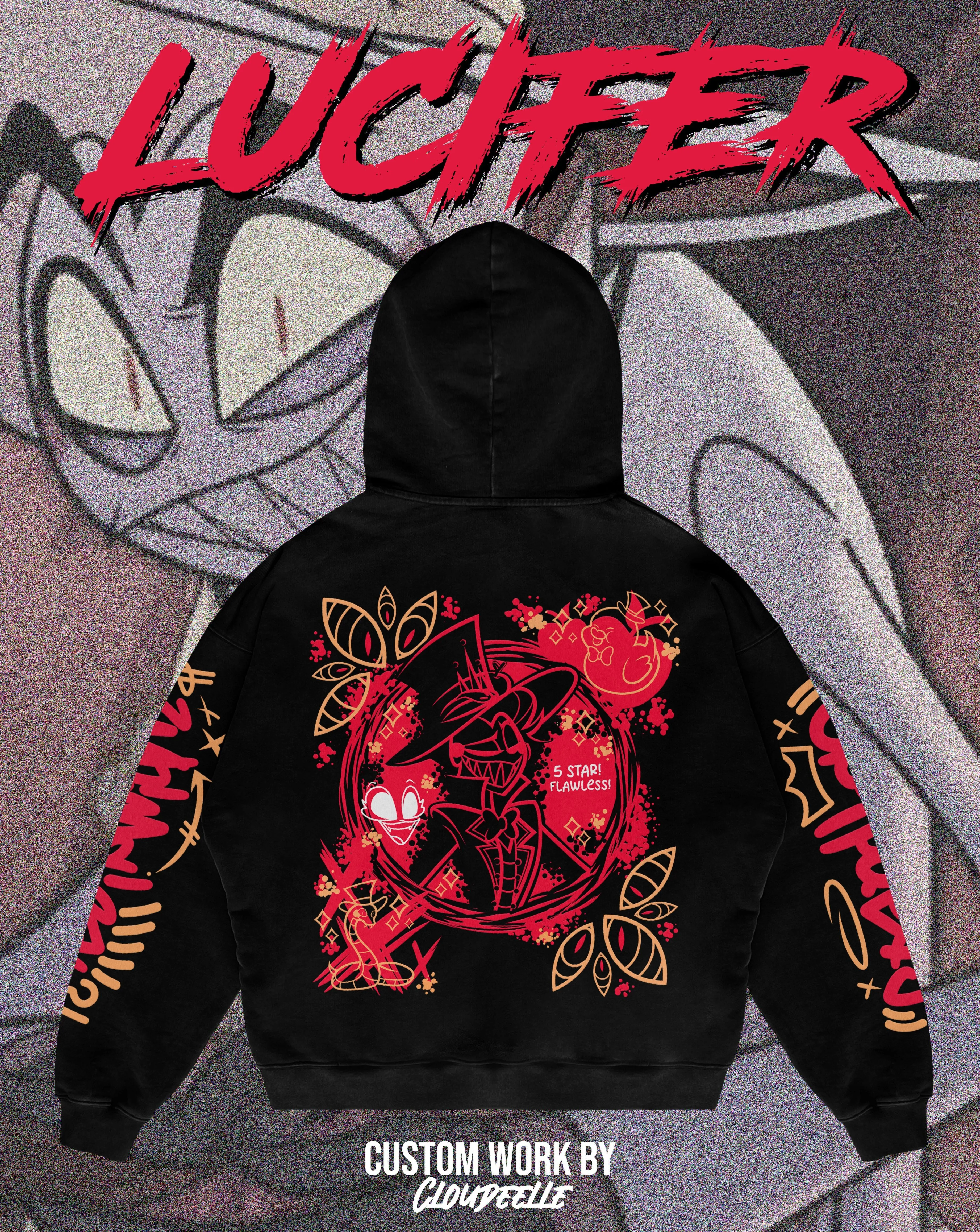 "Lucifer" - Oversized Hoodie