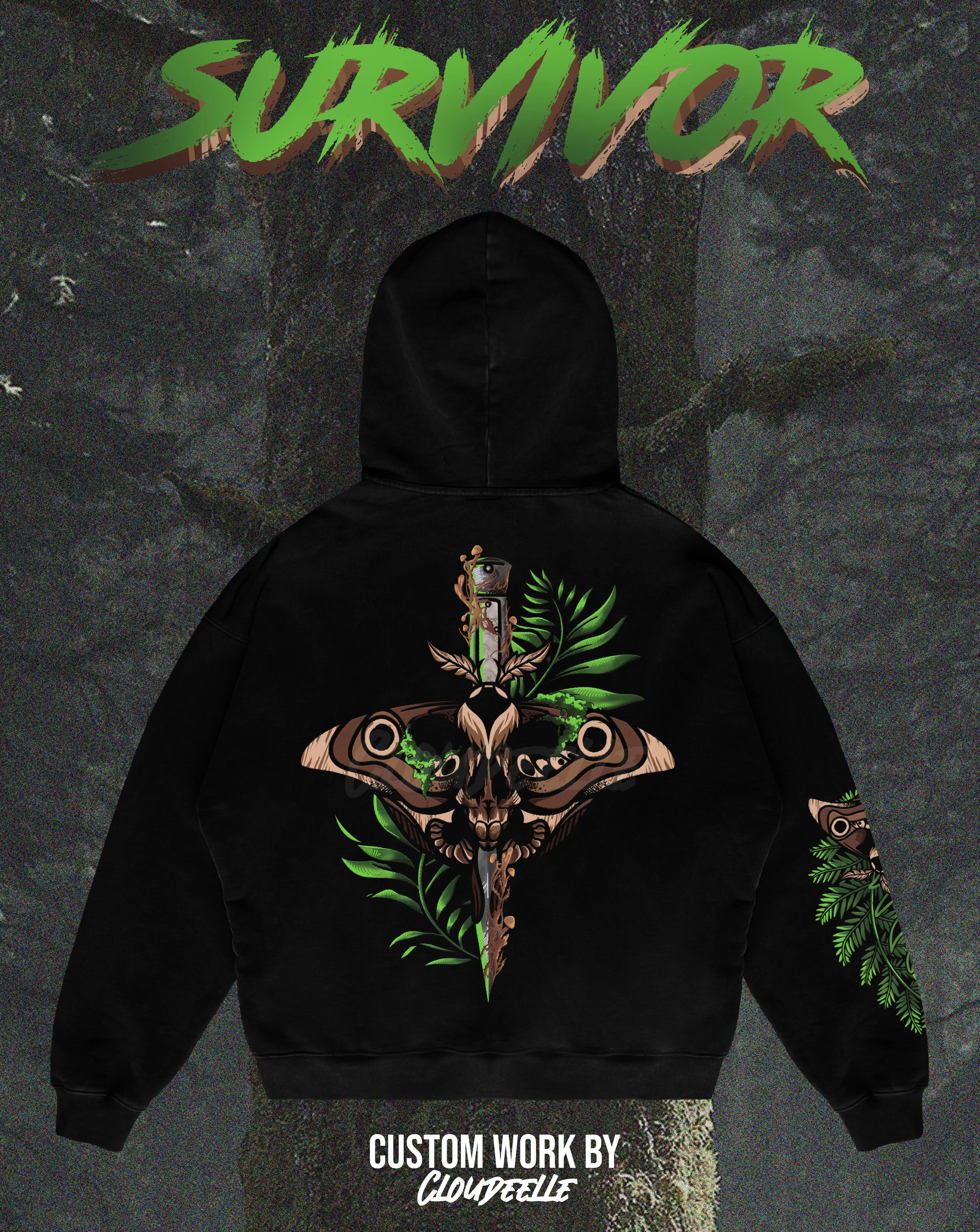 "Survivor" - Oversized Hoodie