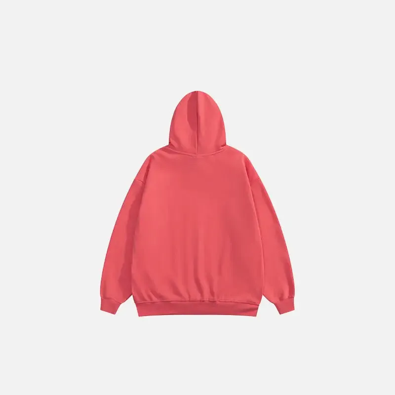 Rabbet Y2K Oversized Hoodie for Ultimate Streetwear Comfort