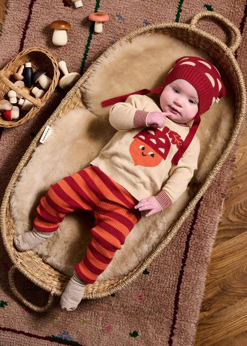 Ramble & Perry Set - Biscuit Sweater & Legging Set