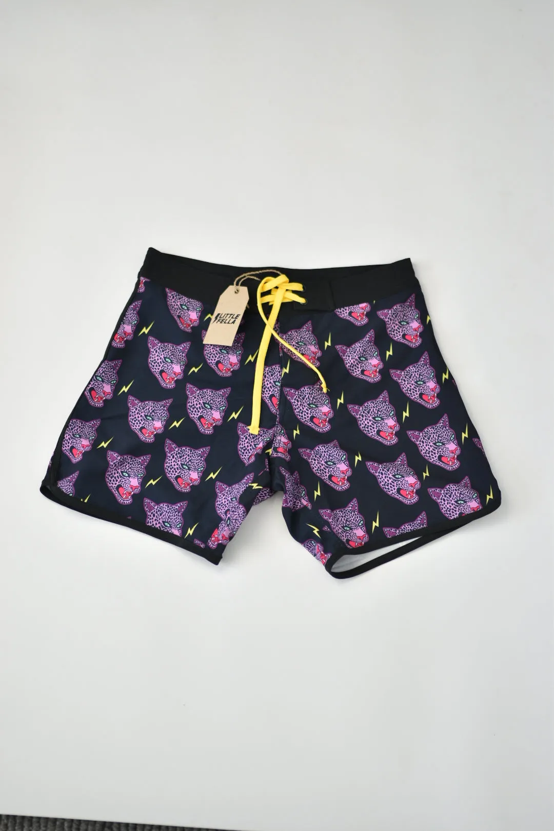 RE LOVED Little Fella Rebels board shorts size 8-10