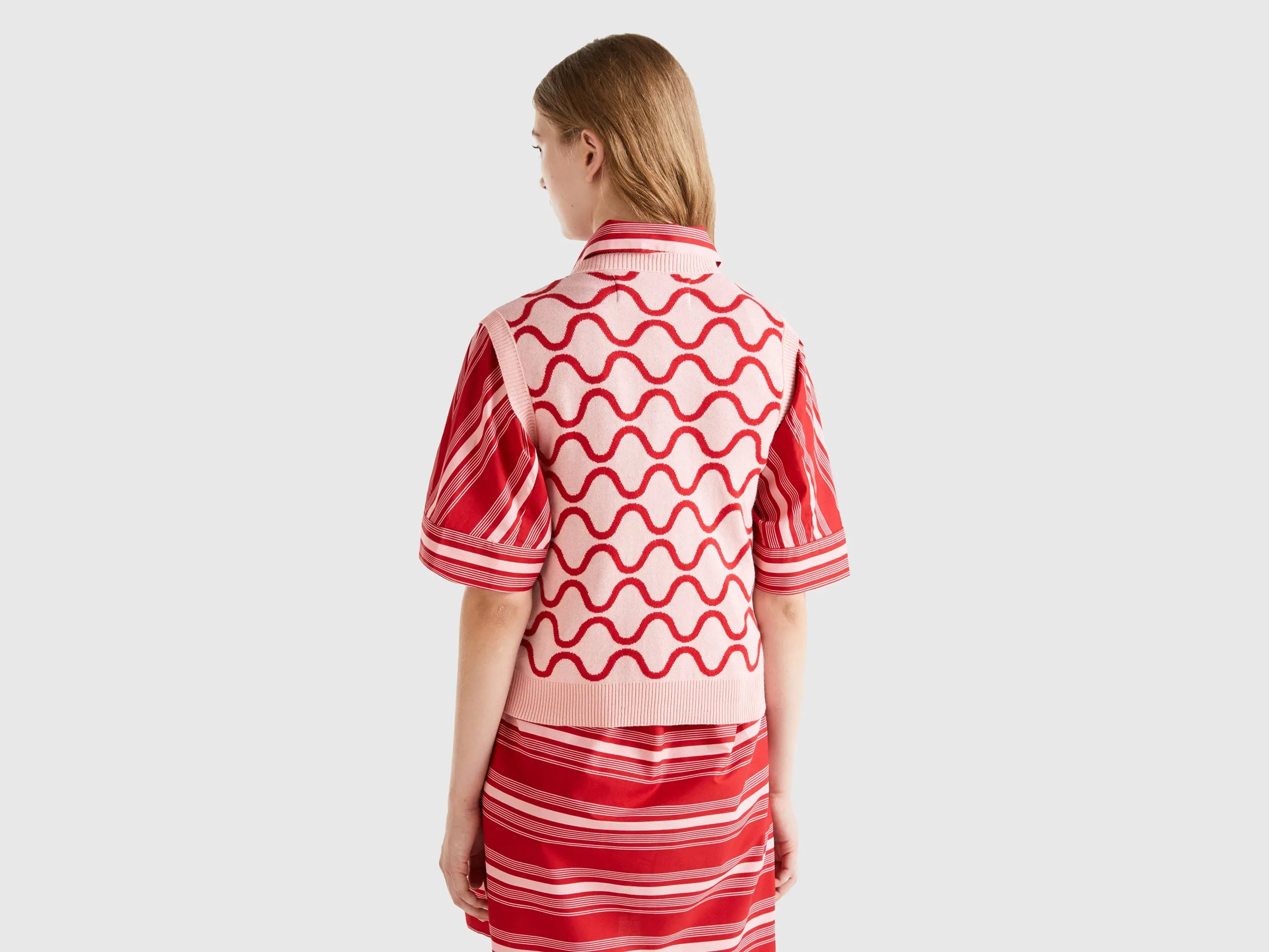 Regular Fit Crew Neck Printed Sweater