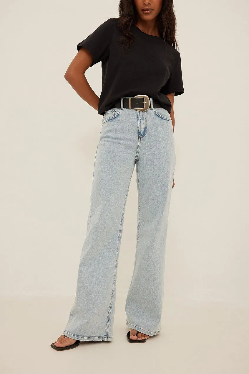 Relaxed Bootcut Fit Jeans For Womens