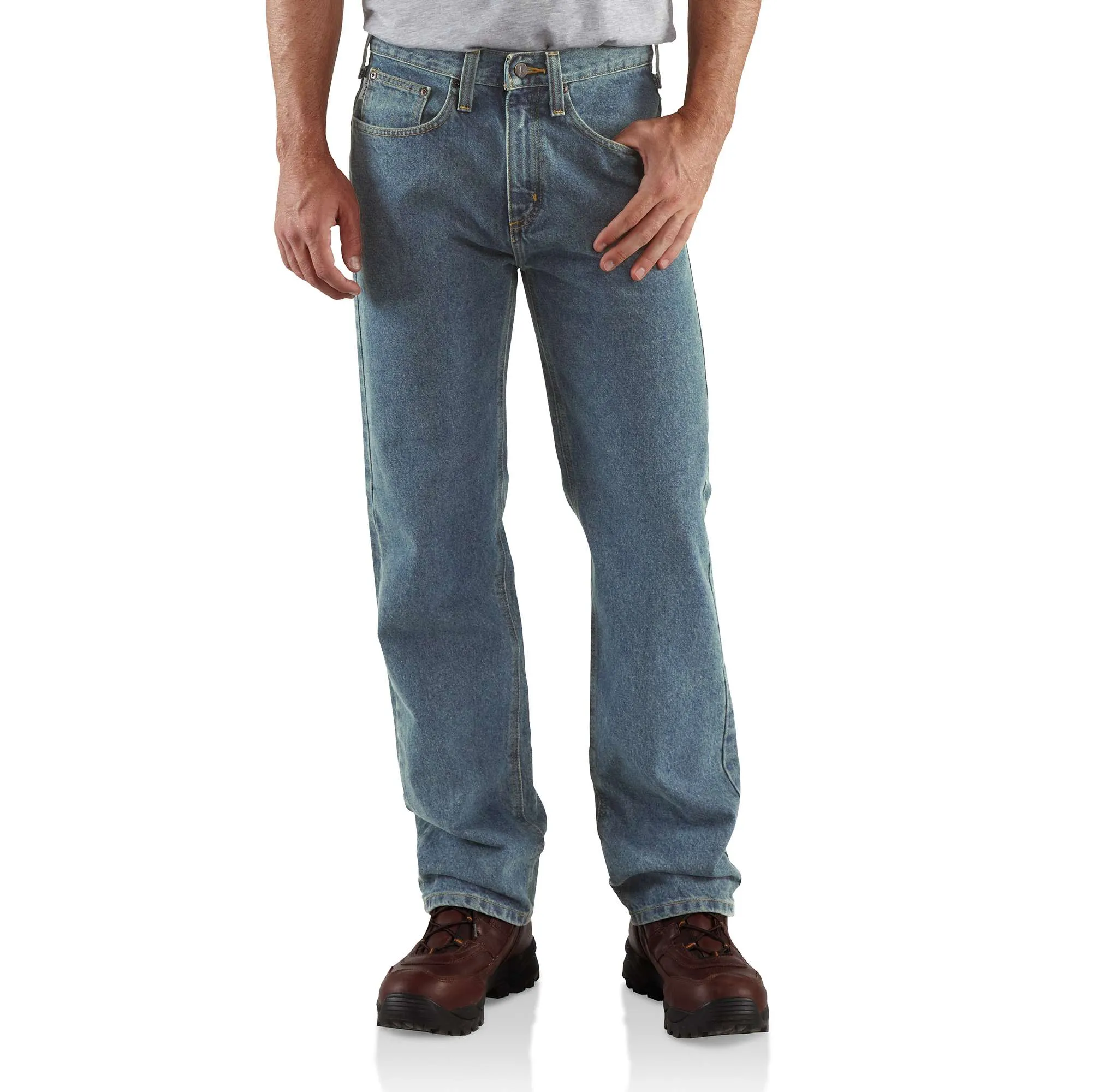 Relaxed-Fit Straight-Leg Jean
