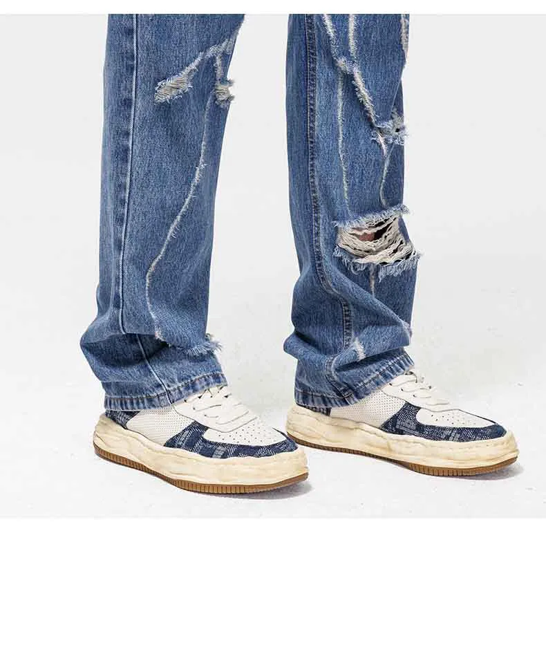 Ripped jeans-D612 | Inspanda