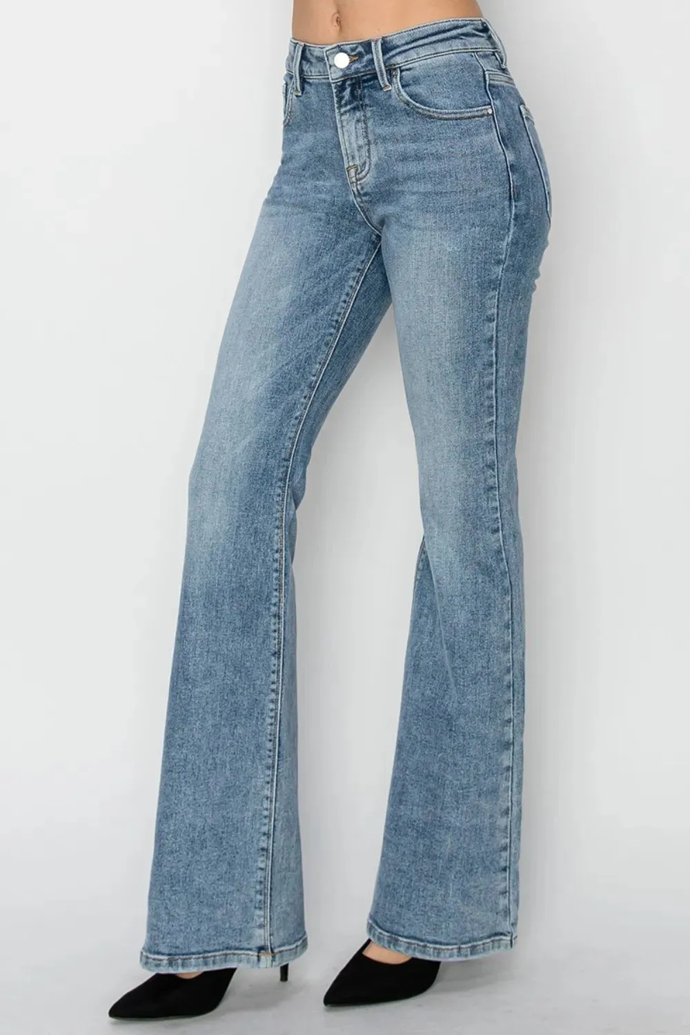 RISEN Mid Rise Bootcut Women Jeans