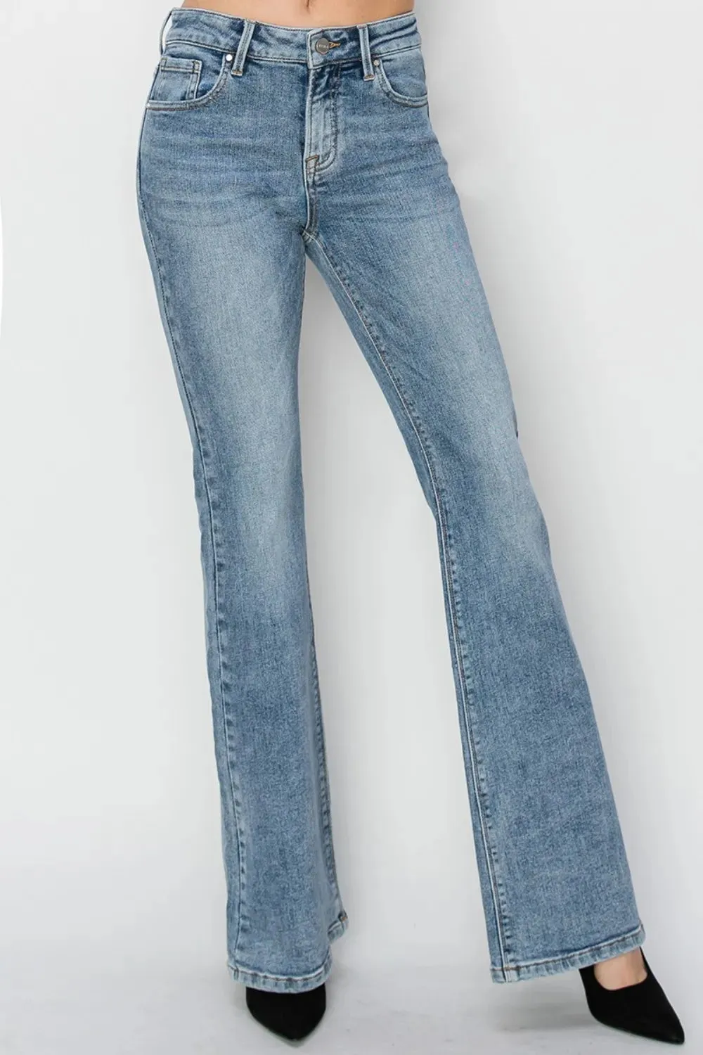 RISEN Mid Rise Bootcut Women Jeans
