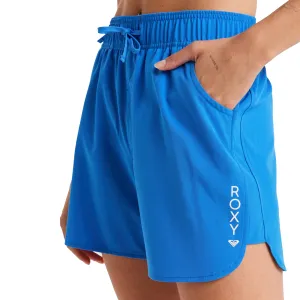 ROXY WOMENS WAVE 5 INCH BOARDSHORT NEBULAS BLUE