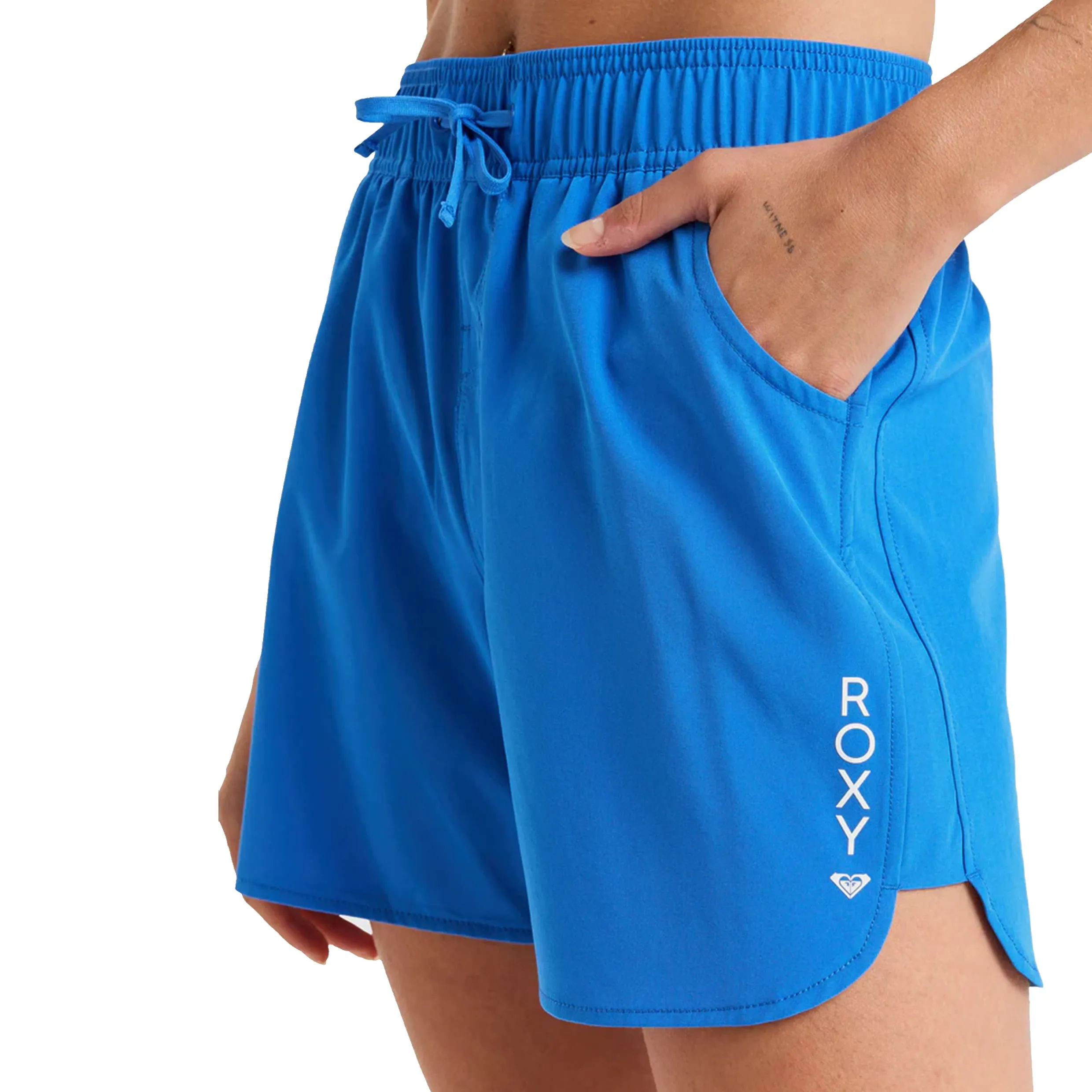 ROXY WOMENS WAVE 5 INCH BOARDSHORT NEBULAS BLUE