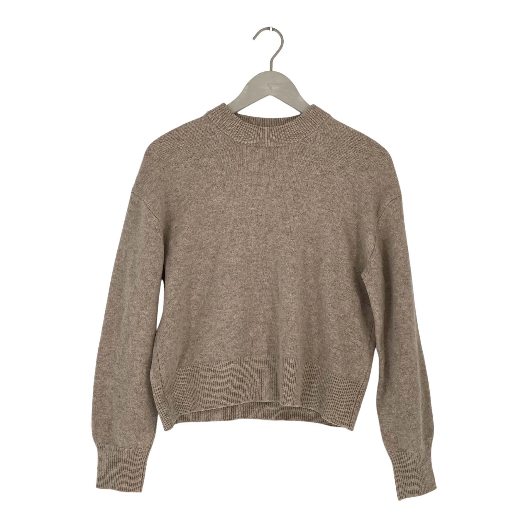 Samsøe Samsøe knitted wool sweater, tan | woman S