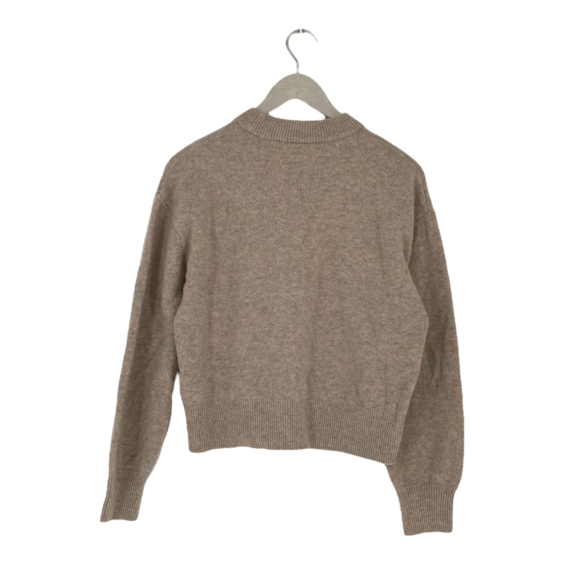 Samsøe Samsøe knitted wool sweater, tan | woman S