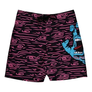 Santa Cruz Board Shorts Screaming Hand Board Short - Neon Wood