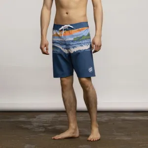 Santa Cruz Board Shorts Water View Board Short - Dusty Blue
