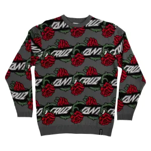Santa Cruz Dressen Rose Vine L/S Crew Sweater