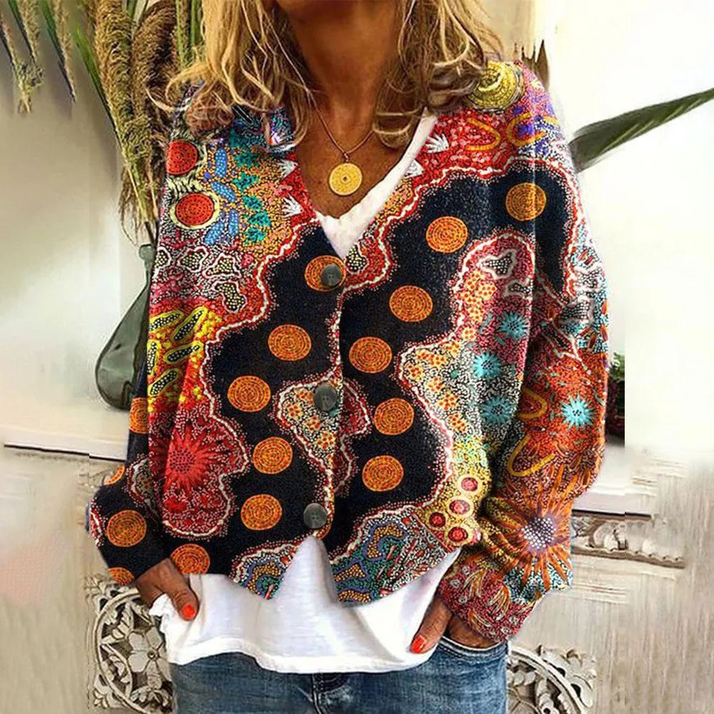 Saskia - Cozy and Vibrant Knitted Sweater