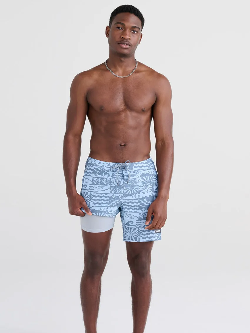 SAXX Betawave 2N1 Boardie 17" Swim Shorts