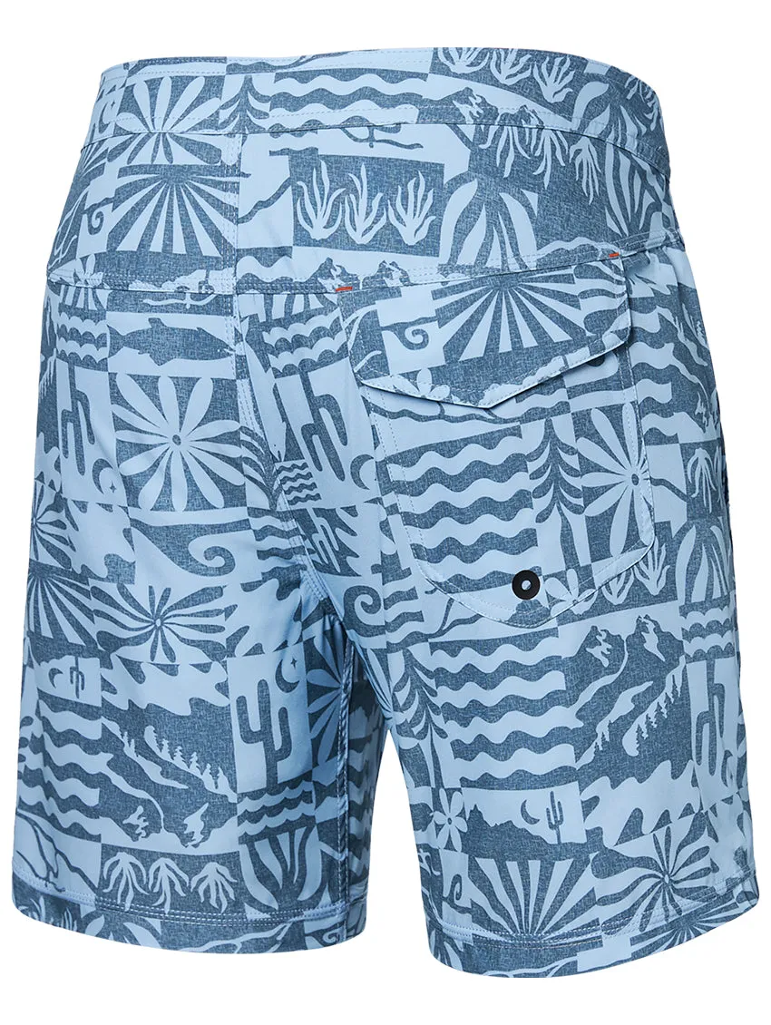 SAXX Betawave 2N1 Boardie 17" Swim Shorts