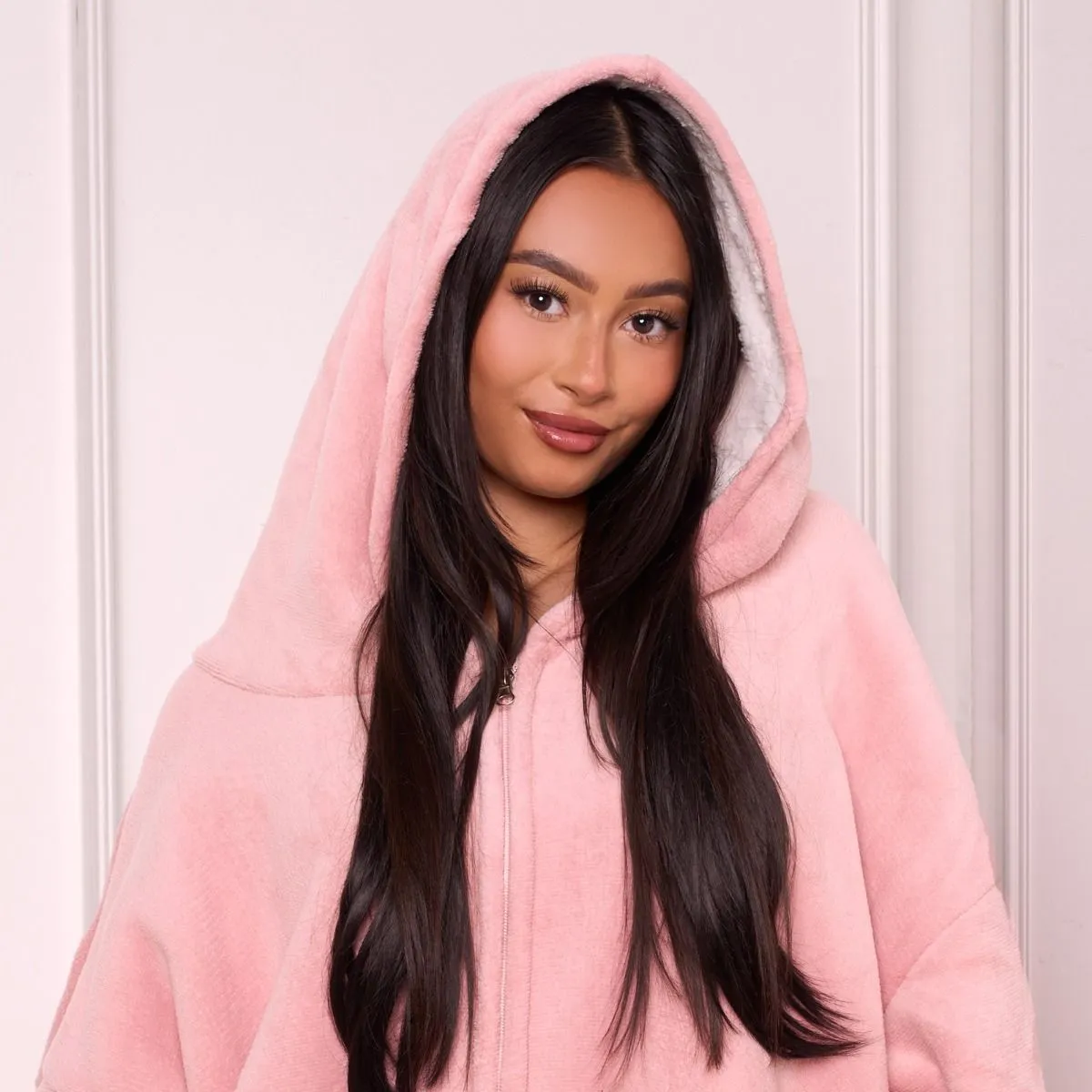 Sherpa Zip Up Hoodie Blanket