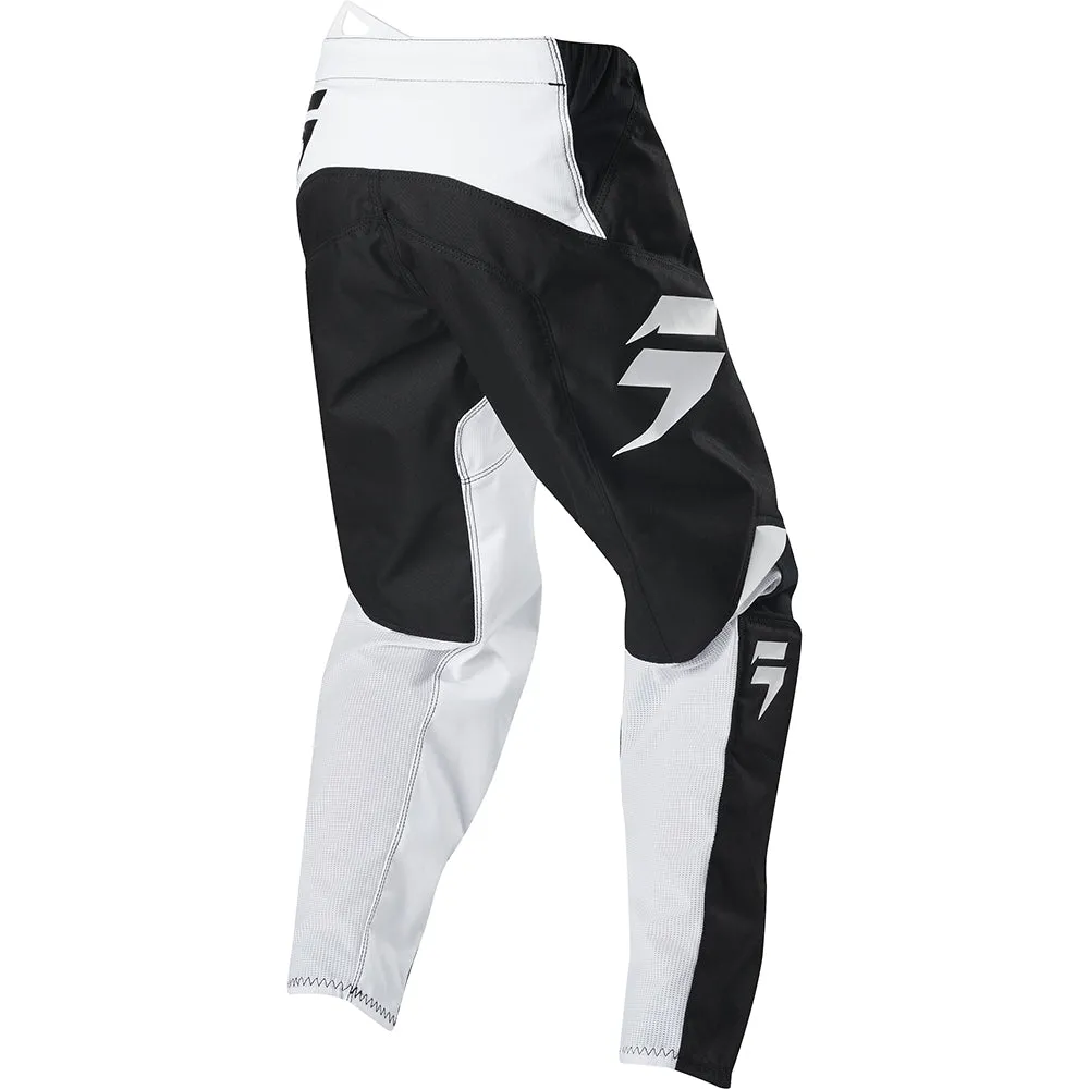 SHIFT YOUTH WHIT3 RACE PANTS [BLACK/WHITE]