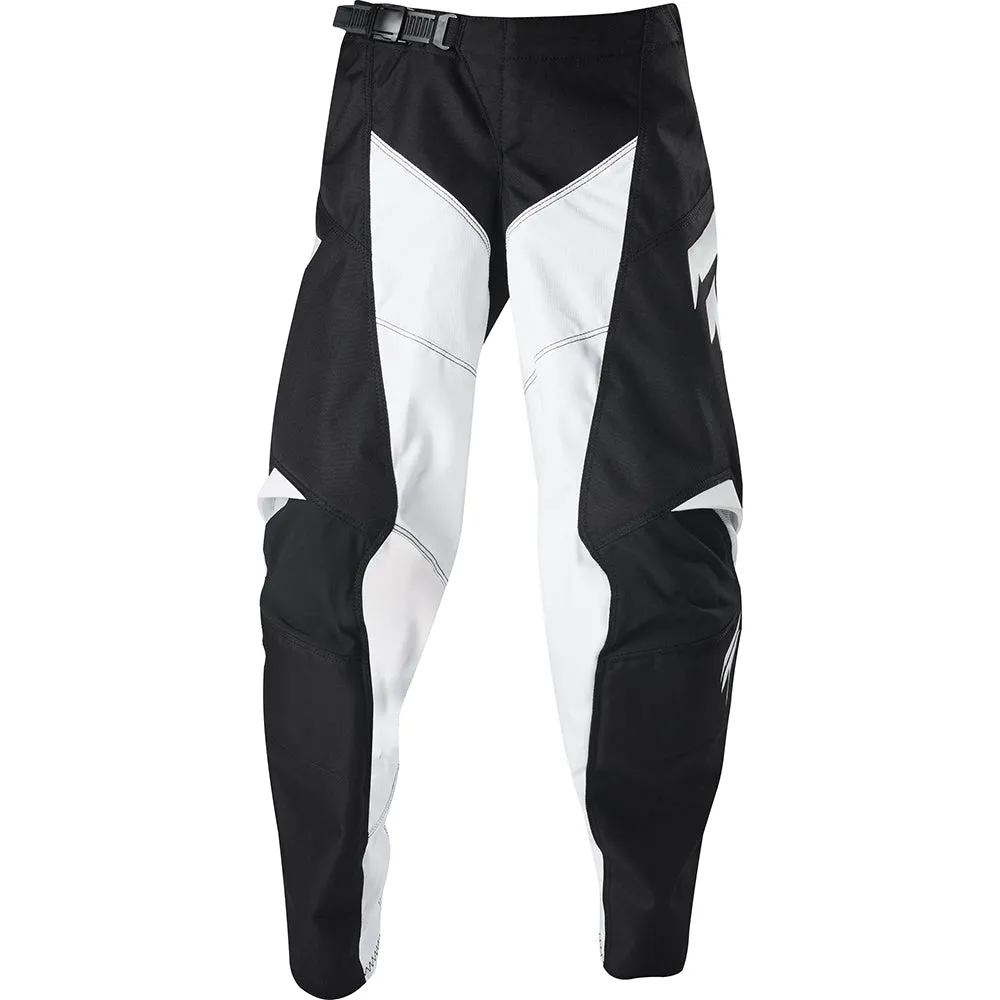 SHIFT YOUTH WHIT3 RACE PANTS [BLACK/WHITE]