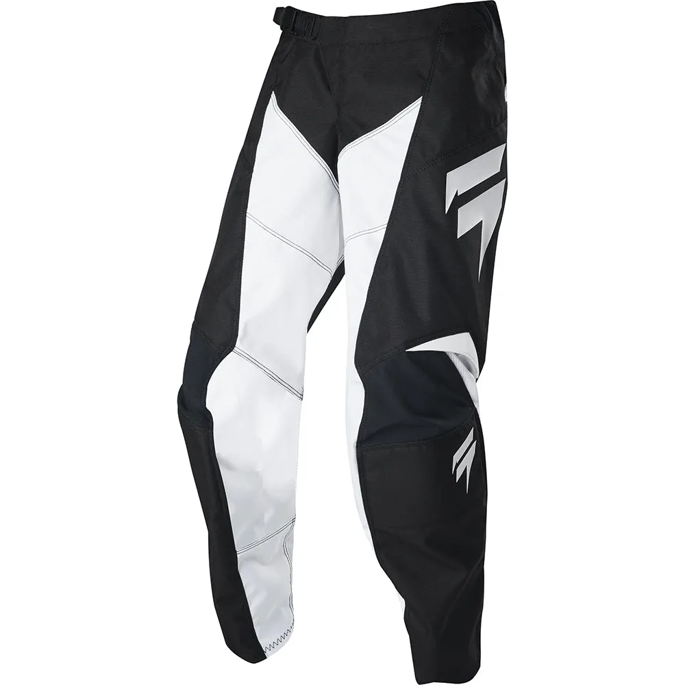 SHIFT YOUTH WHIT3 RACE PANTS [BLACK/WHITE]