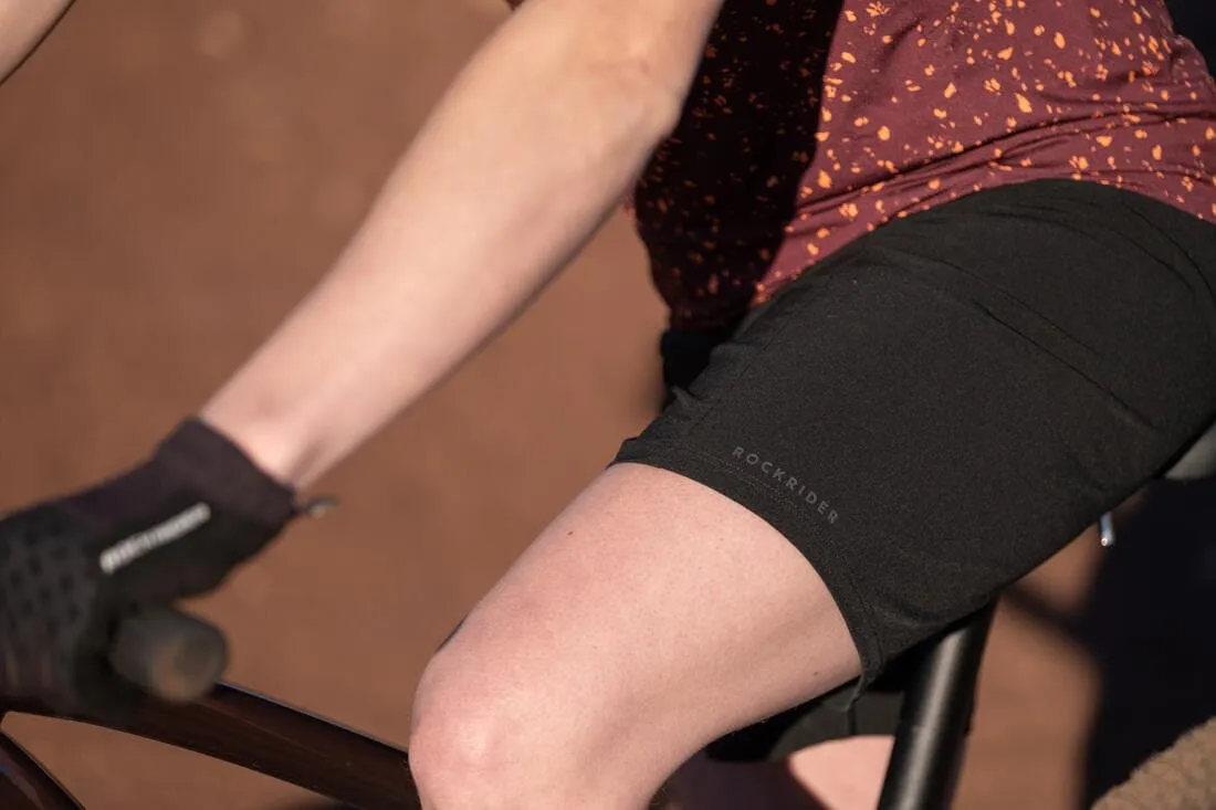 Short velo vtt Cargo femme noir