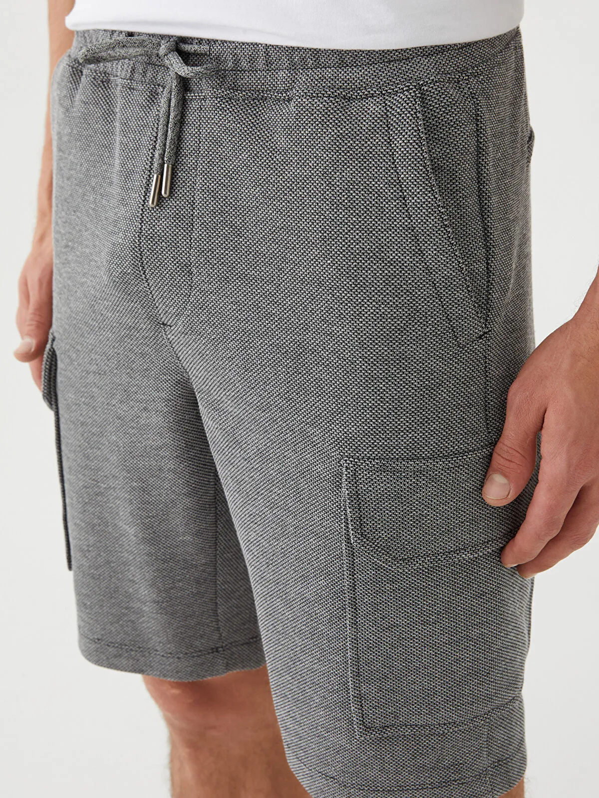 Slim Fit Men Cargo Shorts