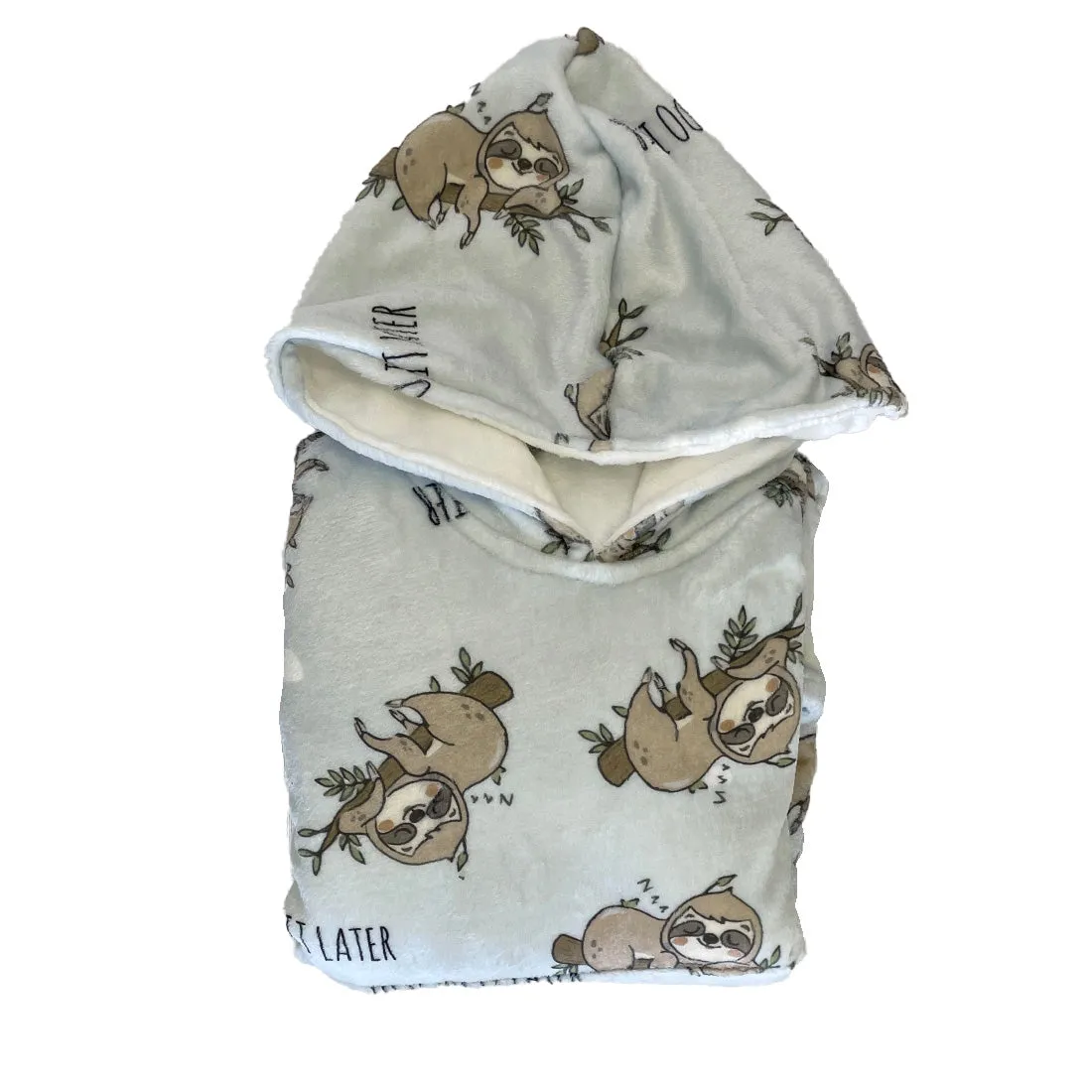 Sloth Hoogy - Oversized Blanket Hoodie