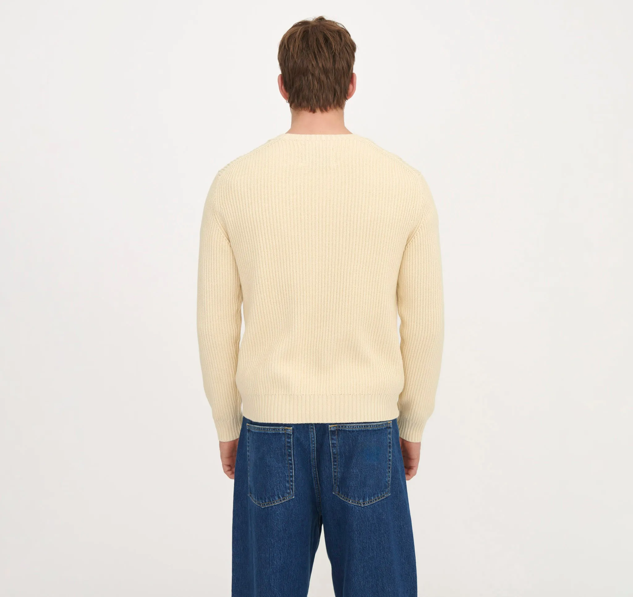 Soft Knit Chunky Crewneck Sweater